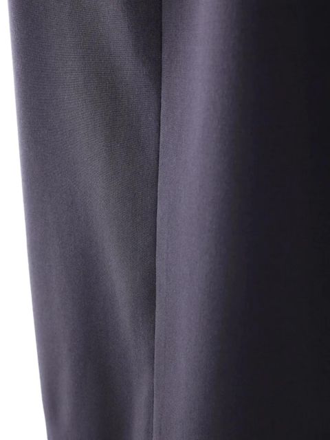 Marni logo-embroidered blazer - Blue