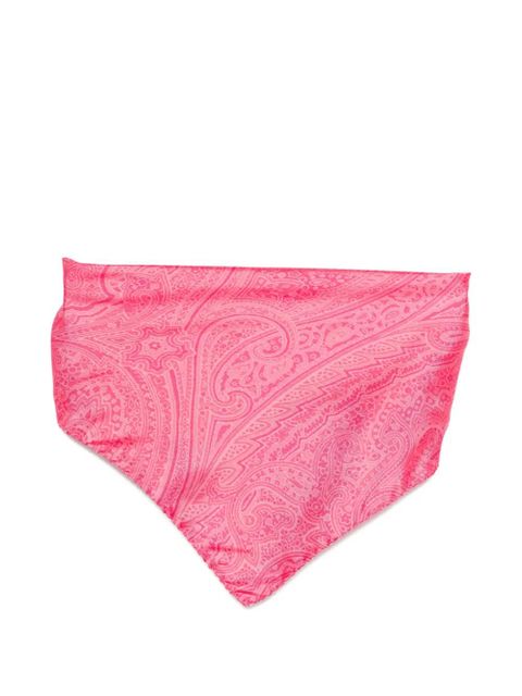 ETRO paisley-print hair accessory - Pink - zdjęcie produktu nr 1