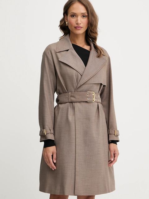 Marciano by Guess płaszcz CHRISTINA kolor beżowy 5YGL05 7343A - zdjęcie produktu nr 1