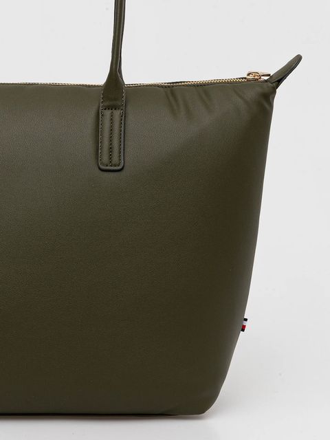 Tommy Hilfiger torebka kolor zielony AW0AW17705
