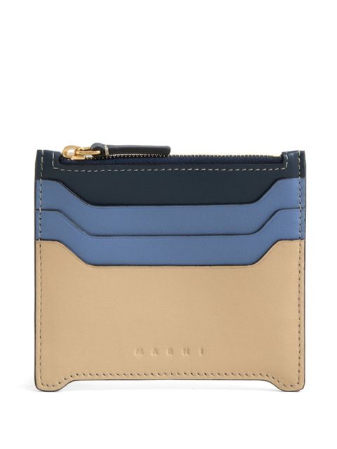 Marni logo-debossed cardholder - Neutrals - zdjęcie produktu nr 2