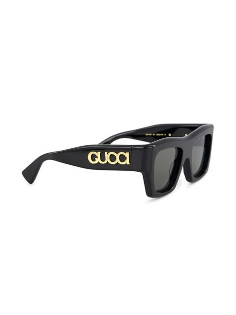Gucci square-frame sunglasses - Black