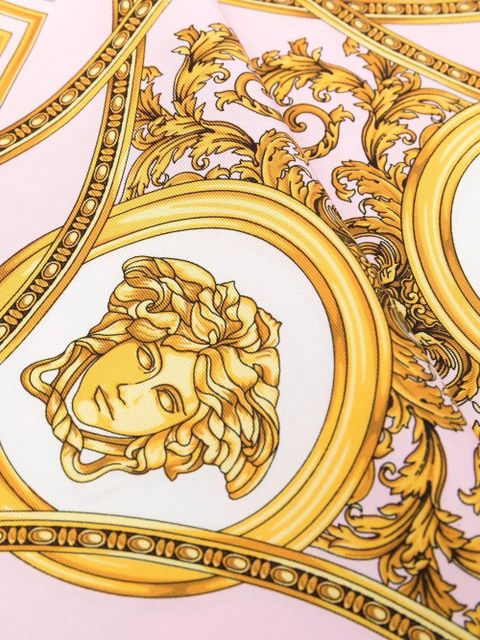 Versace Medusa-head motif scarf - Pink - zdjęcie produktu nr 2