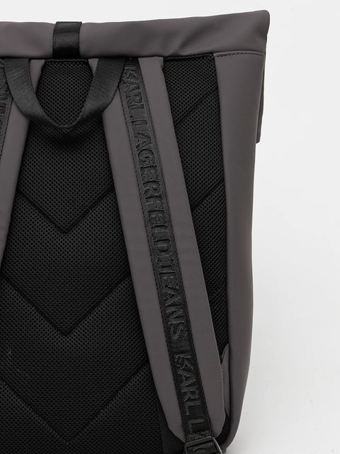 Karl Lagerfeld Jeans plecak kolor szary duży gładki B1M30146 - zdjęcie produktu nr 2