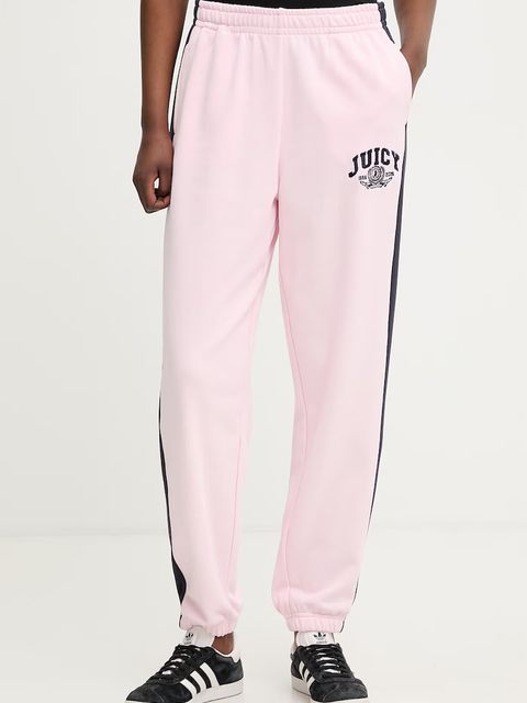Juicy Couture spodnie dresowe damskie z bawełną CREST TRACKPANT - zdjęcie produktu nr 1
