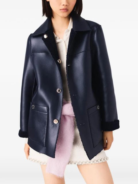 Maje reversible jacket - Blue