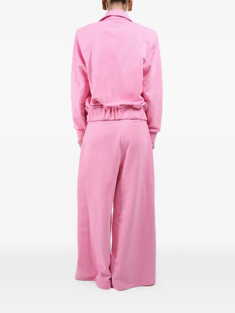 Rowen Rose zip straight sweatshirt - Pink