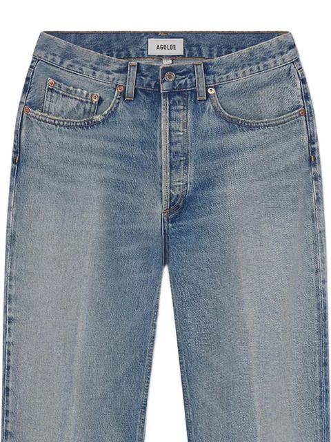 AGOLDE Lana button jeans - Blue - zdjęcie produktu nr 2