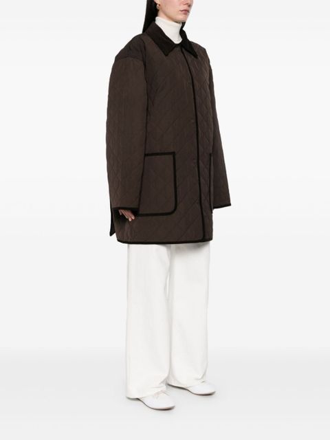 TOTEME quilted jacket - Brown