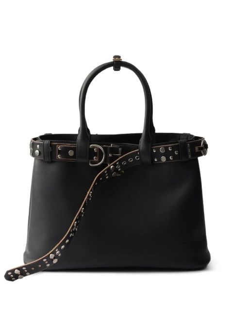 Prada large Buckle tote bag - Black - zdjęcie produktu nr 1