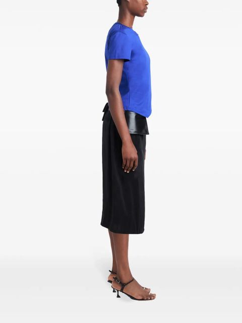 Proenza Schouler Maren organic cotton T-shirt - Blue