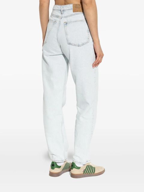 American Vintage Joybird high-waisted straight jeans - Blue