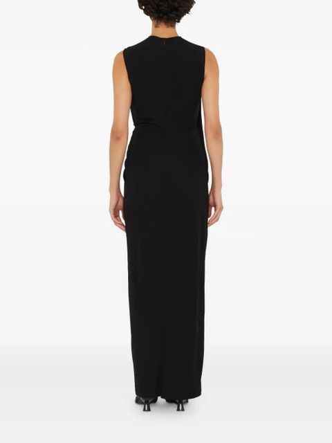 Christopher Esber twist-detail cut-out maxi dress - Black
