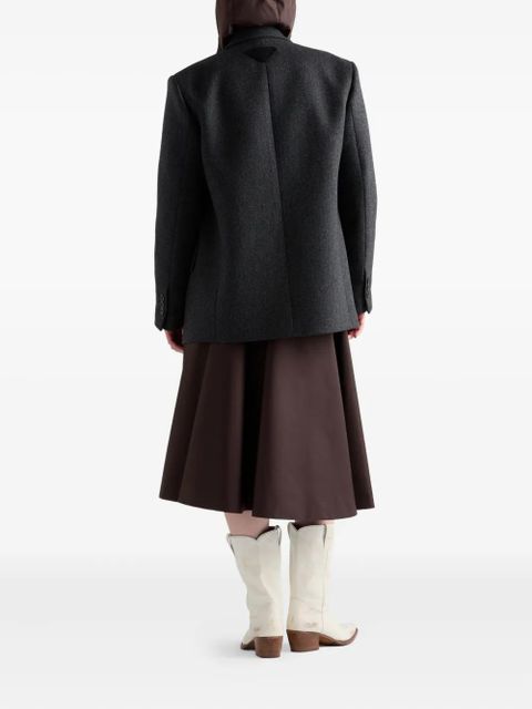 Prada Re-Nylon circle skirt - Brown