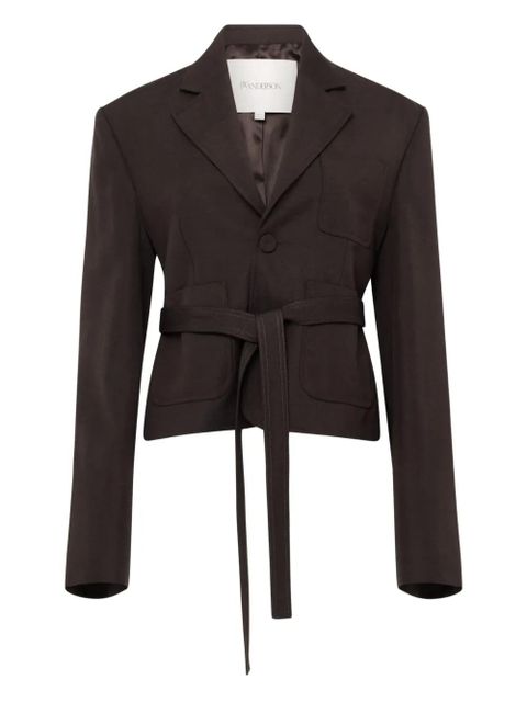 JW Anderson belted pocket jacket - Brown - zdjęcie produktu nr 1