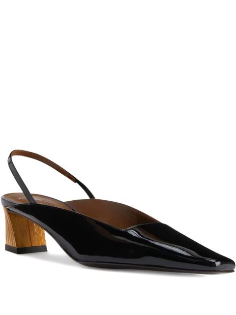 Giuseppe Zanotti 45mm Brendha slingback pumps - Black - zdjęcie produktu nr 1