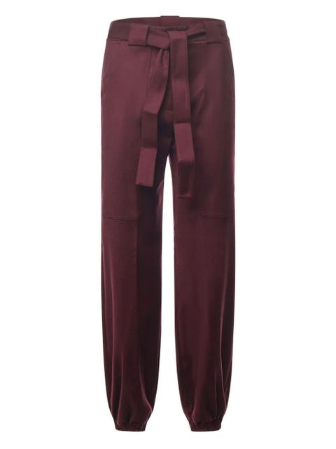 PINKO belt track pants - Red - zdjęcie produktu nr 1