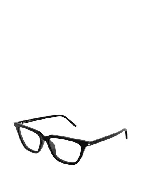 Saint Laurent Eyewear square-frame glasses - Black - zdjęcie produktu nr 2