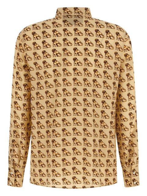 Valentino Garavani Petit Charles-print shirt - Neutrals