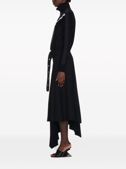 Off-White logo-band ribbed track jacket - Black - zdjęcie produktu nr 2