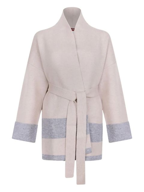 Max Mara belted cardigan - Pink - zdjęcie produktu nr 1
