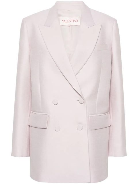 Valentino Garavani double-breasted blazer - Pink