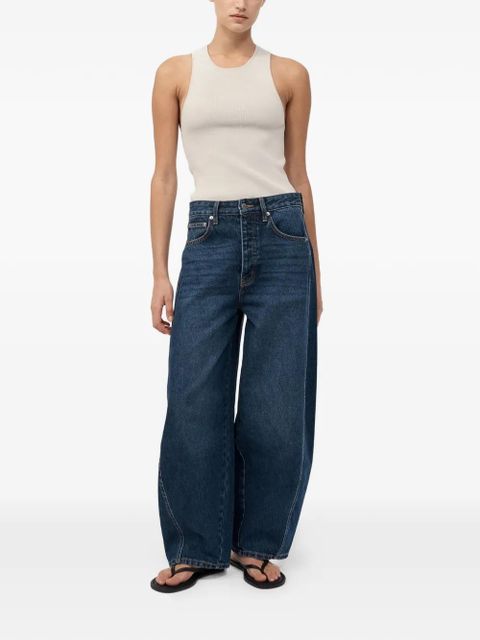 St. Agni ribbed racer-back top - Neutrals - zdjęcie produktu nr 2