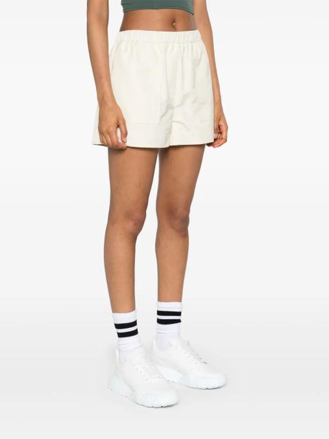 FENDI high-waist shell shorts - Neutrals