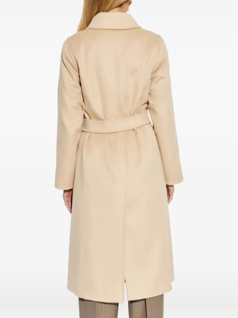 Max Mara long-sleeve belted coat - Neutrals