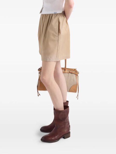 Prada washed Re-Nylon shorts - Neutrals