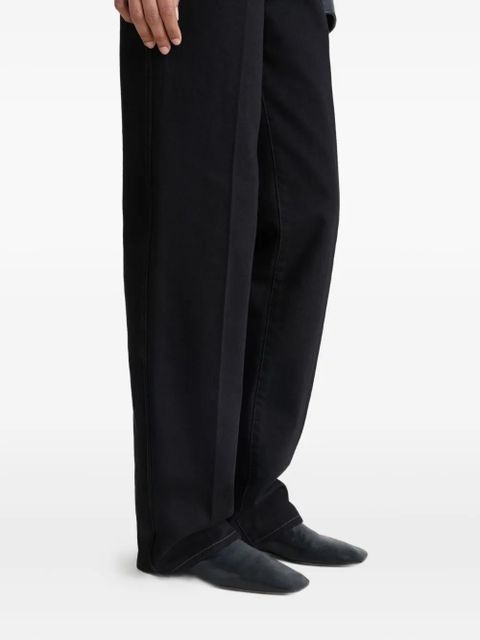 LEMAIRE d'Orsay square-toe loafers - Black