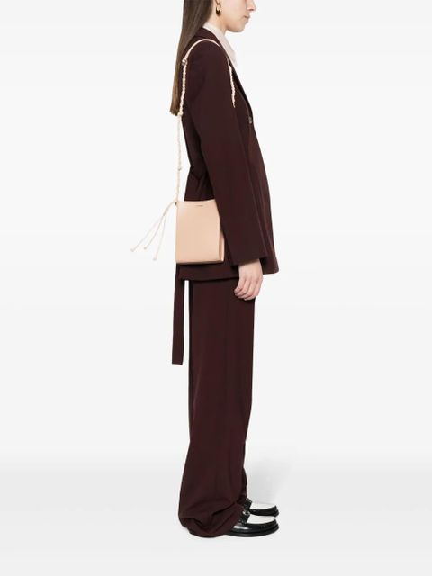 Jil Sander Tangle leather crossbody bag - Pink - zdjęcie produktu nr 2