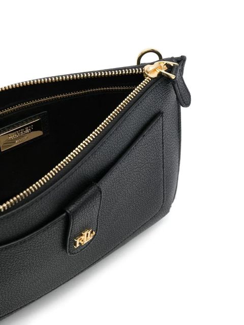 Lauren Ralph Lauren Jamey leather crossbody bag - Black