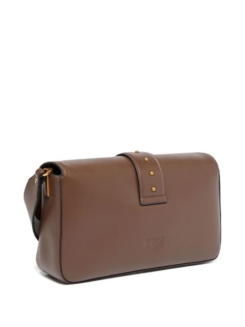 PINKO leather shoulder bag - Brown