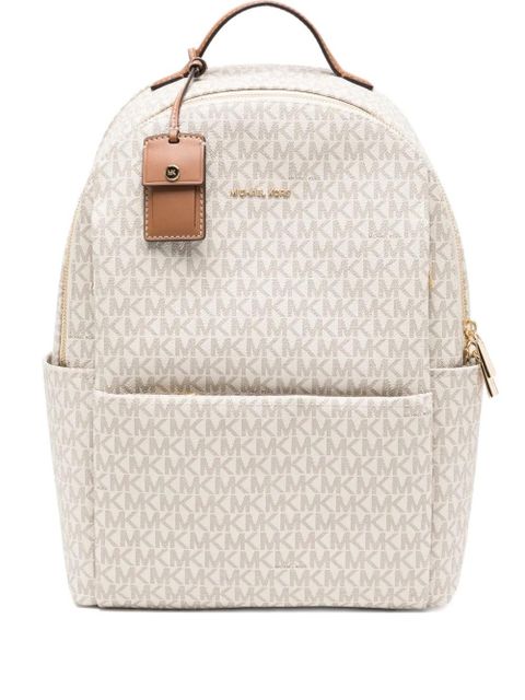 Michael Kors logo-print backpack - Neutrals - zdjęcie produktu nr 1