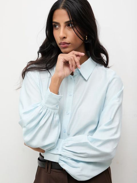 Answear.LAB koszula z domieszką wełny - zdjęcie produktu nr 2