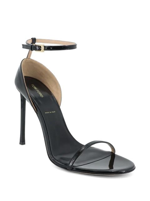 TOM FORD patent-leather sandals - Black - zdjęcie produktu nr 2