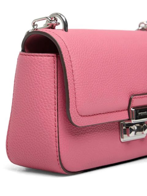 Michael Kors pebbled-leather shoulder bag - Pink