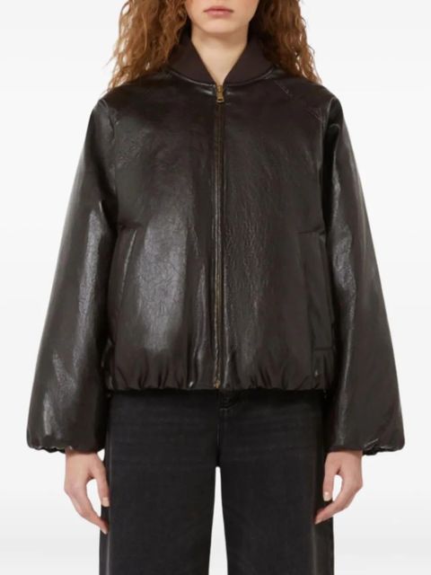Weekend Max Mara POTENTE zip-closure bomber jacket - Brown - zdjęcie produktu nr 2