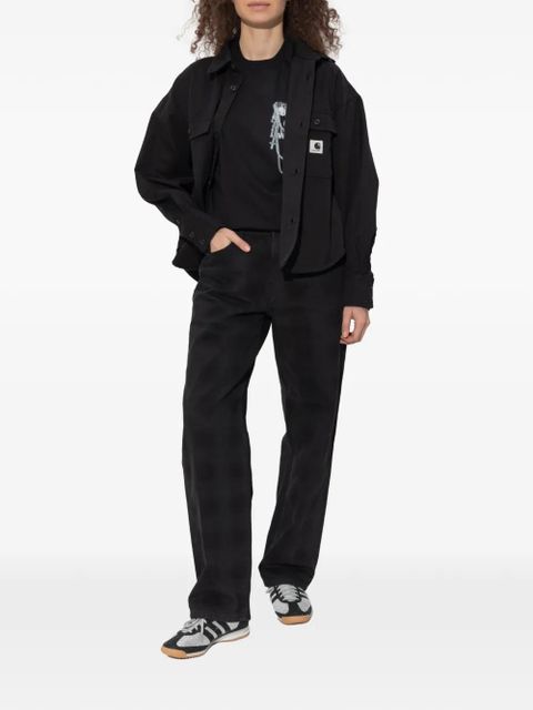 Carhartt WIP logo-patch jeans - Black - zdjęcie produktu nr 2