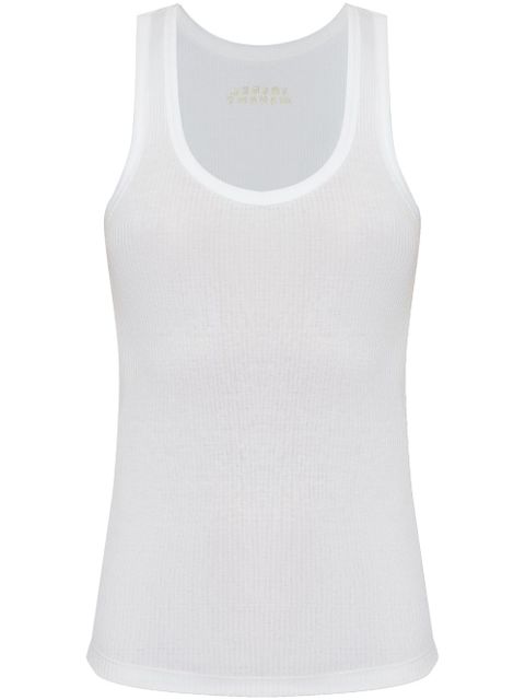 ISABEL MARANT Thea logo-embroidered vest - White - zdjęcie produktu nr 1