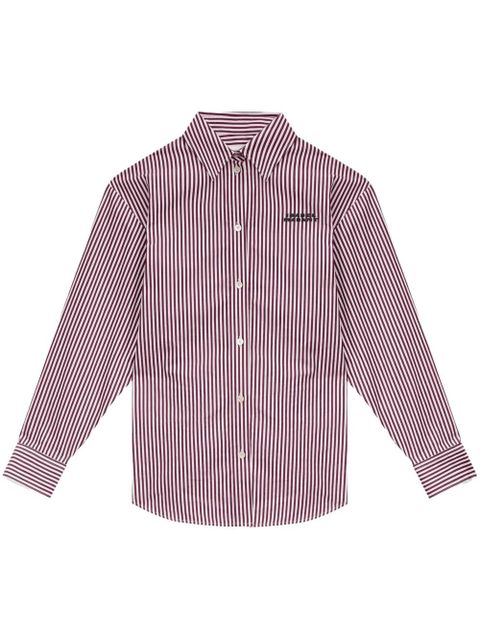 ISABEL MARANT Fabriza shirt - Red - zdjęcie produktu nr 1