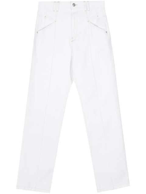ISABEL MARANT Nadege high-rise jeans - White - zdjęcie produktu nr 1
