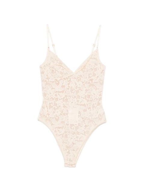ZIMMERMANN lace-embroidered bodysuit - Neutrals - zdjęcie produktu nr 1
