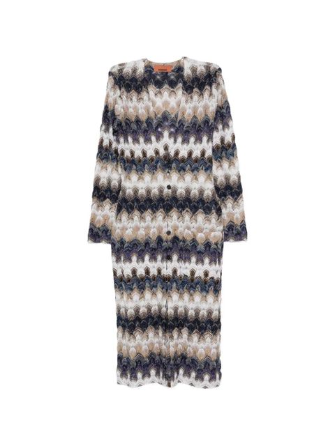 Missoni zigzag cardigan - White - zdjęcie produktu nr 1