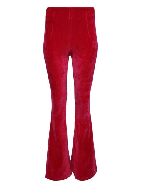 AMIRI velour flared pants - Pink - zdjęcie produktu nr 1
