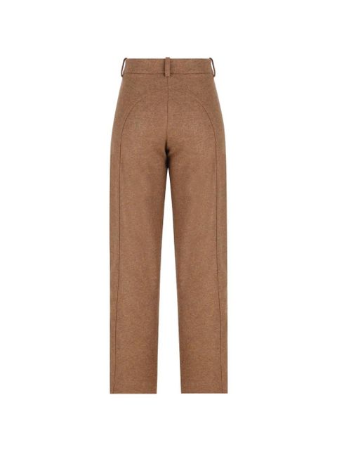 Loro Piana belt-loop straight trousers - Brown - zdjęcie produktu nr 2