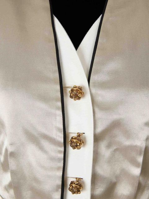 Chloé buttoned jacket - Silver - zdjęcie produktu nr 2