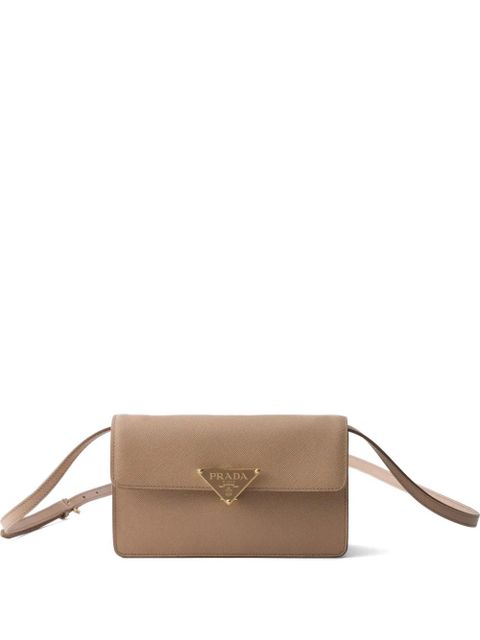 Prada flap-top mini bag - Brown - zdjęcie produktu nr 1