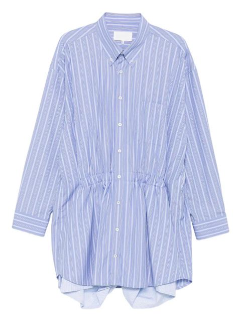 Maison Margiela striped shirtdress - Blue - zdjęcie produktu nr 1